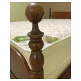  1930-40 ERA MID CENTURY LOW-POSTER DOUBLE BED