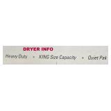 DRYER