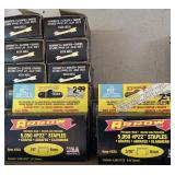 MANY BOXES OF STAPLES