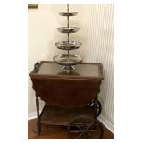 MCM- SERVING CART WITH REMOVEABLE SERVING TRAY