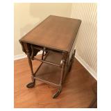MCM- SERVING CART WITH REMOVEABLE SERVING TRAY