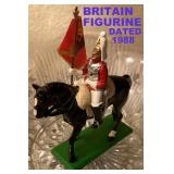 W. BRITIAN CO. MILITARY FIGURE, METAL