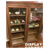 BEAUTIFUL ENCLOSED BOOKCASE OR DISPLAY CABINET