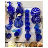 COBALT BLUE GLASS SELECTIONS