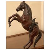 HORSE MADE OF LEATHER