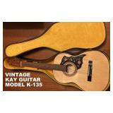 KAY GUITAR. MODEL K-135