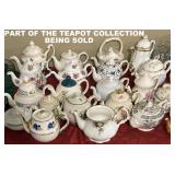 TEAPOT COLLECTION - ABOUT 25 TOTAL