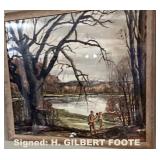 H. GILBERT FOOTE FRAMED PRINT. ADD THIS ONE TO YOU COLLECTION OR PORTFOLIO