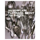 SAMPLE OF THE SILVERPLATE FLATWARE CHOICES