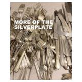 SAMPLE OF THE SILVERPLATE FLATWARE CHOICES