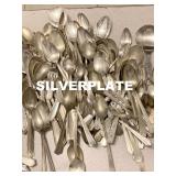 SAMPLE OF THE SILVERPLATE FLATWARE CHOICES