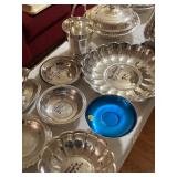 QUALITY SILVER SERVICE PIECES, MAJOR BRAND NAMES