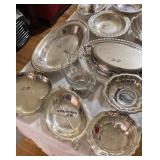 QUALITY SILVER SERVICE PIECES, MAJOR BRAND NAMES