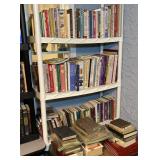 SOME OF THE 1500 BOOKS.