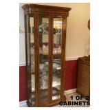 1 OF 2 VERY FINE DISPLAY CABINETS