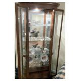 THE SECOND LIGHTED DISPLAY CABINET