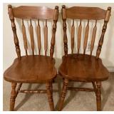 SILID WOOD SIDECHAIRS