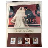 BEAUTIFUL PHOTOGRAPHS WITH STAMPS FROM MANY COUNTRIES. VERY FINE ALBUM!!