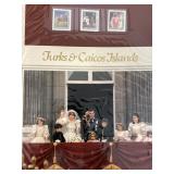 BEAUTIFUL PHOTOGRAPHS WITH STAMPS FROM MANY COUNTRIES. VERY FINE ALBUM!!