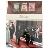 BEAUTIFUL PHOTOGRAPHS WITH STAMPS FROM MANY COUNTRIES. VERY FINE ALBUM!!