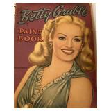 1947 BETTY GRABLE COLORING BOOK