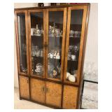 THIS IS A BERNHARDT brand LIGHTED DISPLAY CABINET