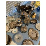 SILVERPLATED SERVING WARES