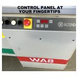 CONTROL PANEL IS ALWAYS WITHIN REACH OF THE OPERATOR
