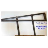 STEEL BRACES WITH MOUNTING BRACKET ON EACH