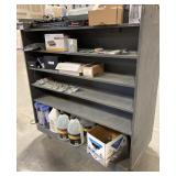 12-SHELF ROLLING STORAGE SHELF UNIT