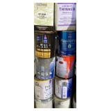 PAINTS, LACQUER THINNER, AND MORE. 