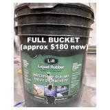 LIQUID RUBBER WATERPROOF SEALER, FULL BUCKET