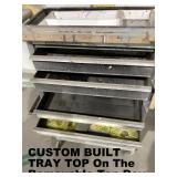 STANLEY TOOL CART WITH STACK-ON CHEST