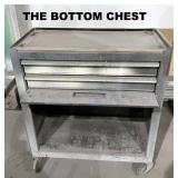 STANLEY TOOL CART- 2 DRAWER AND STORAGE BELOW