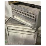 CART- 2 DRAWER w/STORAGE BELOW. 3-DRAWER TOP BOX w/no lid