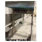CUSTOM BUILT WORK TABLE
