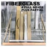 NEW ROLLS OF 50" & 42" FIBERGLASS