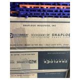 SNAP TOGETHER FLOORING- 48 SQUARES/CASE. 14+ CASES. ORANGE & VIOLET COLORS