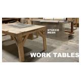 THESE WORK TABLES ARE TO BE SOLD