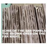 HIGH GRADE MULTIPLY FINISHED BROWN PANELS