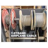 7-STRAND AIRPLANE GRADE MULTI-STRAND CABLE