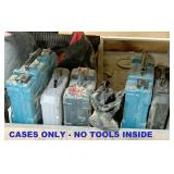 EMPTY TOOL STORAGE/CARRY CASES READY TO COUPLE UP WITH YOUR LONELY TOOLS 