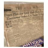 VINTAGE NEWSPAPER OCT 2, 1957