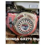 POWERED BY A 9HP HONDA MOTOR