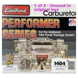 EDELBROCK PERFORMER SERIES NEW CARBURETOR