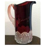 Includes Pitcher & 6 Glasses