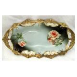 M Z AUSTRIA HAND PAINTED DISH