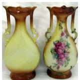 PAIR OF VASES SIGNED WITH #1828