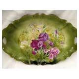 F T BAVARIAN PAINTED DISH