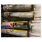 And some SubFloor Adhesive, too